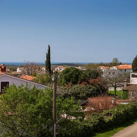 Mediterranean Stone House Valerija With Sea View Appartement Tar-Vabriga